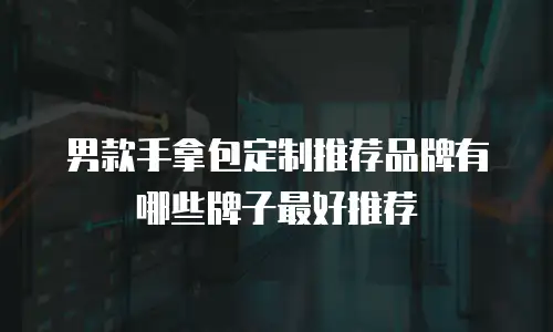 男款手拿包定制推荐品牌有哪些牌子最好推荐