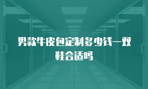 男款牛皮包定制多少钱一双鞋合适吗