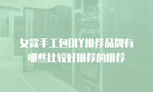 女款手工包DIY推荐品牌有哪些比较好推荐的推荐