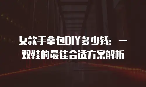 女款手拿包DIY多少钱：一双鞋的最佳合适方案解析
