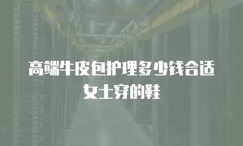 高端牛皮包护理多少钱合适女士穿的鞋