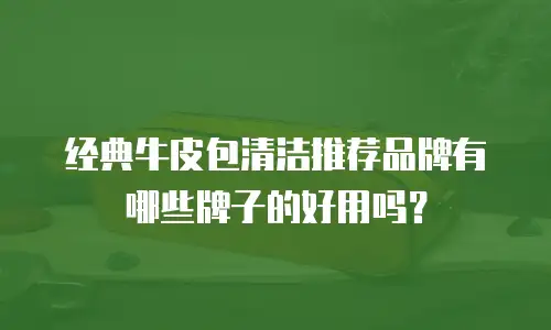 经典牛皮包清洁推荐品牌有哪些牌子的好用吗？