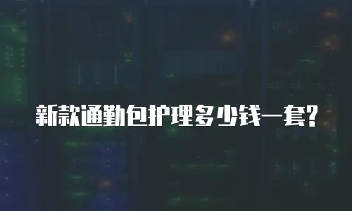 新款通勤包护理多少钱一套?