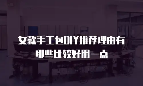 女款手工包DIY推荐理由有哪些比较好用一点