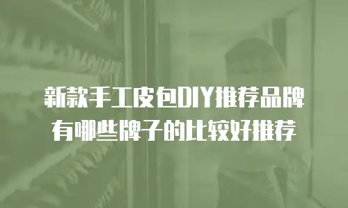 新款手工皮包DIY推荐品牌有哪些牌子的比较好推荐