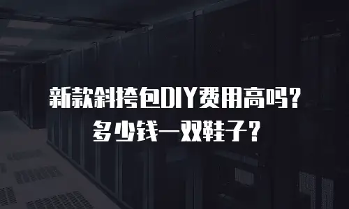 新款斜挎包DIY费用高吗？多少钱一双鞋子？