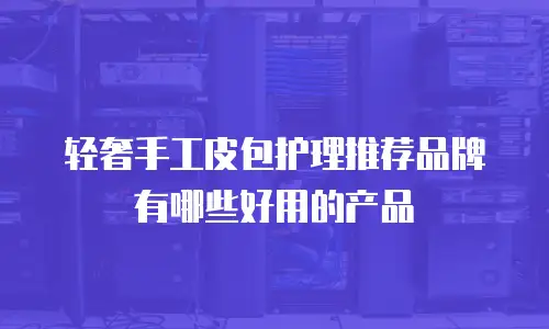 轻奢手工皮包护理推荐品牌有哪些好用的产品