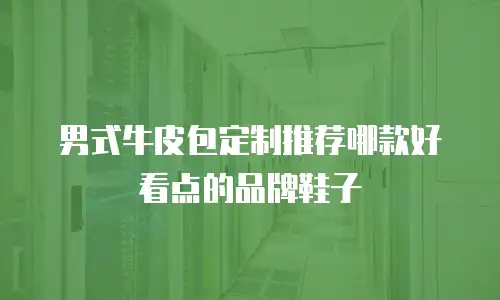 男式牛皮包定制推荐哪款好看点的品牌鞋子