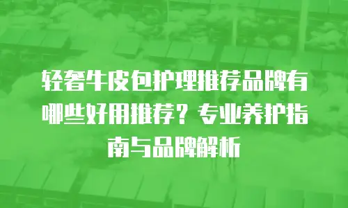 轻奢牛皮包护理推荐品牌有哪些好用推荐？专业养护指南与品牌解析