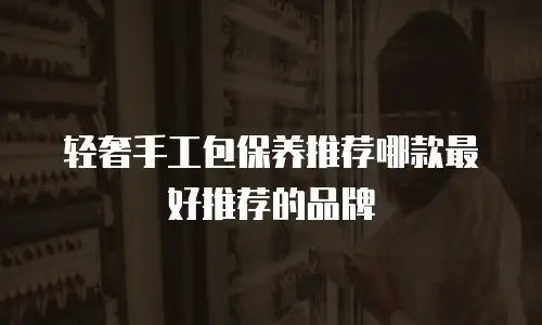 轻奢手工包保养推荐哪款最好推荐的品牌