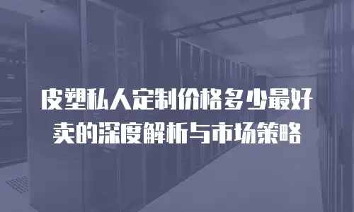 皮塑私人定制价格多少最好卖的深度解析与市场策略