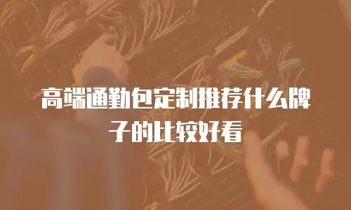 高端通勤包定制推荐什么牌子的比较好看