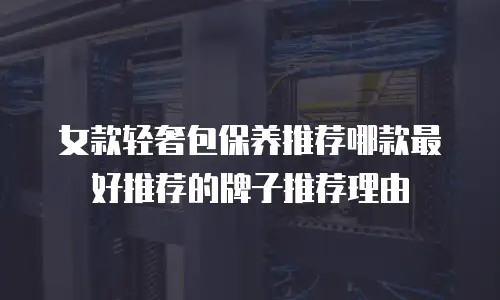 女款轻奢包保养推荐哪款最好推荐的牌子推荐理由