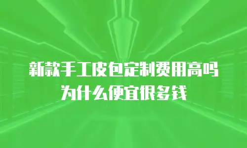 新款手工皮包定制费用高吗为什么便宜很多钱