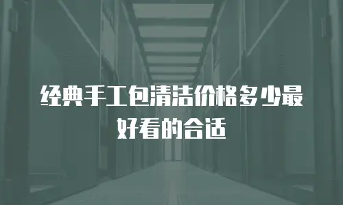 经典手工包清洁价格多少最好看的合适