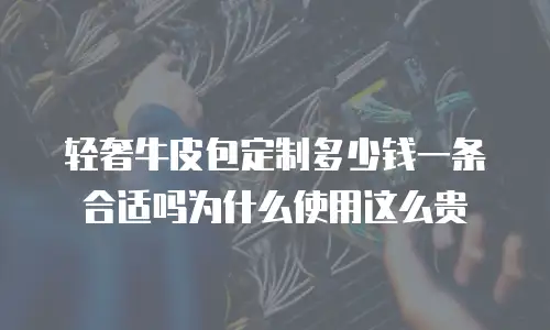 轻奢牛皮包定制多少钱一条合适吗为什么使用这么贵