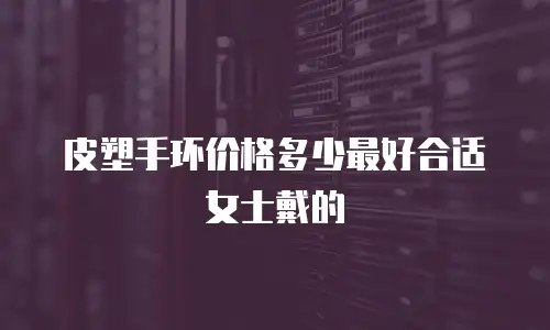 皮塑手环价格多少最好合适女士戴的
