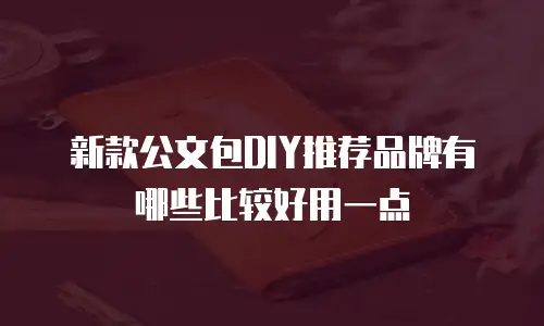 新款公文包DIY推荐品牌有哪些比较好用一点