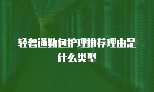 轻奢通勤包护理推荐理由是什么类型