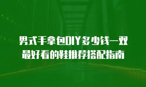 男式手拿包DIY多少钱一双 最好看的鞋推荐搭配指南