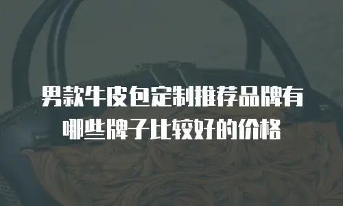 男款牛皮包定制推荐品牌有哪些牌子比较好的价格
