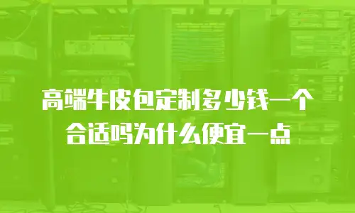 高端牛皮包定制多少钱一个合适吗为什么便宜一点