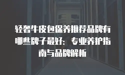 轻奢牛皮包保养推荐品牌有哪些牌子最好：专业养护指南与品牌解析