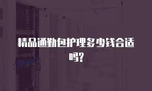 精品通勤包护理多少钱合适吗?
