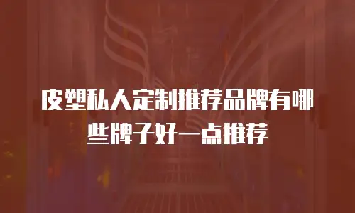 皮塑私人定制推荐品牌有哪些牌子好一点推荐