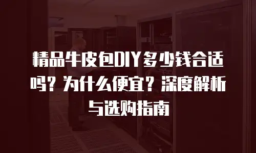 精品牛皮包DIY多少钱合适吗？为什么便宜？深度解析与选购指南