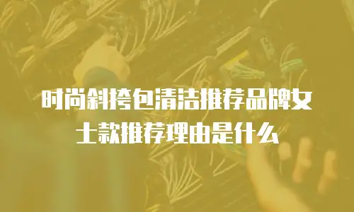 时尚斜挎包清洁推荐品牌女士款推荐理由是什么
