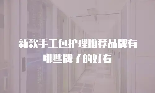 新款手工包护理推荐品牌有哪些牌子的好看