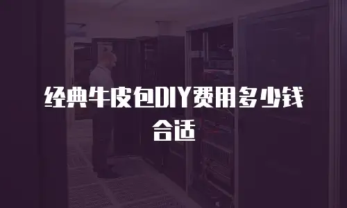 经典牛皮包DIY费用多少钱合适