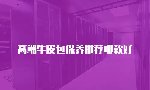 高端牛皮包保养推荐哪款好
