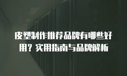 皮塑制作推荐品牌有哪些好用？实用指南与品牌解析