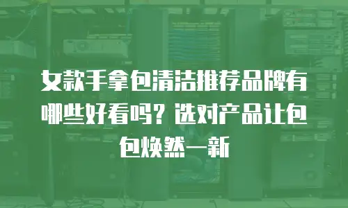 女款手拿包清洁推荐品牌有哪些好看吗？选对产品让包包焕然一新