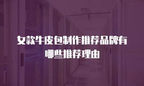 女款牛皮包制作推荐品牌有哪些推荐理由