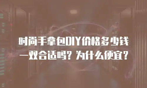 时尚手拿包DIY价格多少钱一双合适吗？为什么便宜？