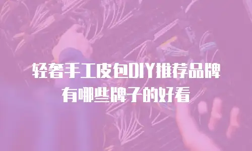 轻奢手工皮包DIY推荐品牌有哪些牌子的好看