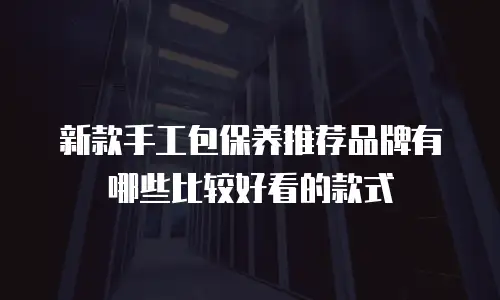 新款手工包保养推荐品牌有哪些比较好看的款式