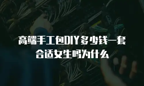 高端手工包DIY多少钱一套合适女生吗为什么