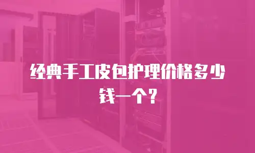 经典手工皮包护理价格多少钱一个？