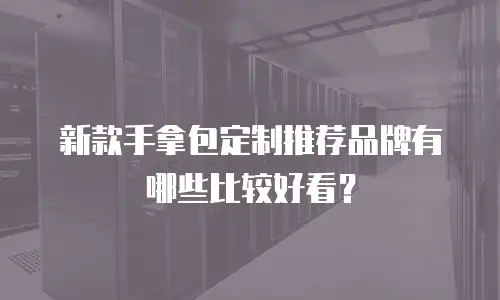 新款手拿包定制推荐品牌有哪些比较好看？