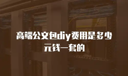 高端公文包diy费用是多少元钱一套的