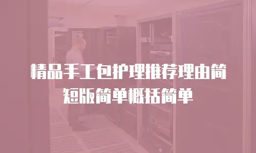 精品手工包护理推荐理由简短版简单概括简单