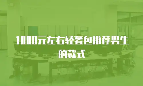 1000元左右轻奢包推荐男生的款式