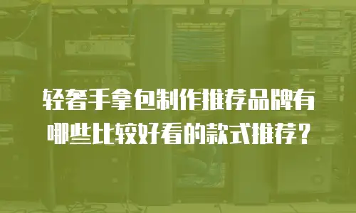 轻奢手拿包制作推荐品牌有哪些比较好看的款式推荐？