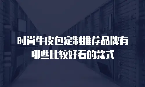 时尚牛皮包定制推荐品牌有哪些比较好看的款式