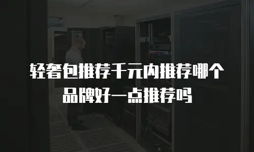轻奢包推荐千元内推荐哪个品牌好一点推荐吗