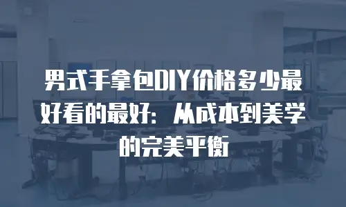 男式手拿包DIY价格多少最好看的最好：从成本到美学的完美平衡